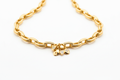 Exquisite handmade gold necklace crafted with precision and care. This stunning piece features delicate gold links that catch the light beautifully, making it perfect for both everyday elegance and special occasions.

Made from high-quality gold